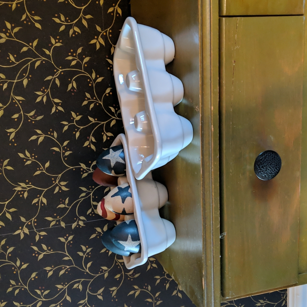 Ceramic egg cartons (2)